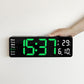 UK 16-inch LED Digital Clock With Battery