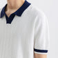 Polo Shirt Men's Ice Silk Led High-end Short-sleeved T-shirt Summer