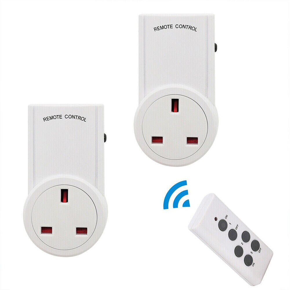 Remote Control Socket 5 Sockets 2 Remote Controls